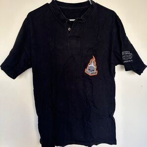 Harley Davidson Henley t shirt